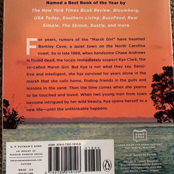 Where the Crawdads Sing by Delia Owens book - Picture 4 of 5